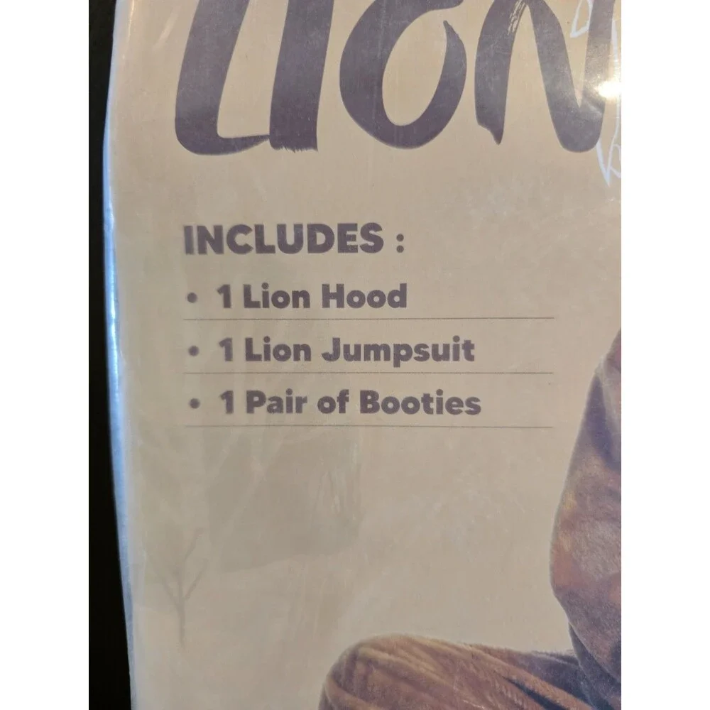 Spooktacular Creations Baby Lion Costume 12-18 Months 12M 18M Jumpsuit New C9